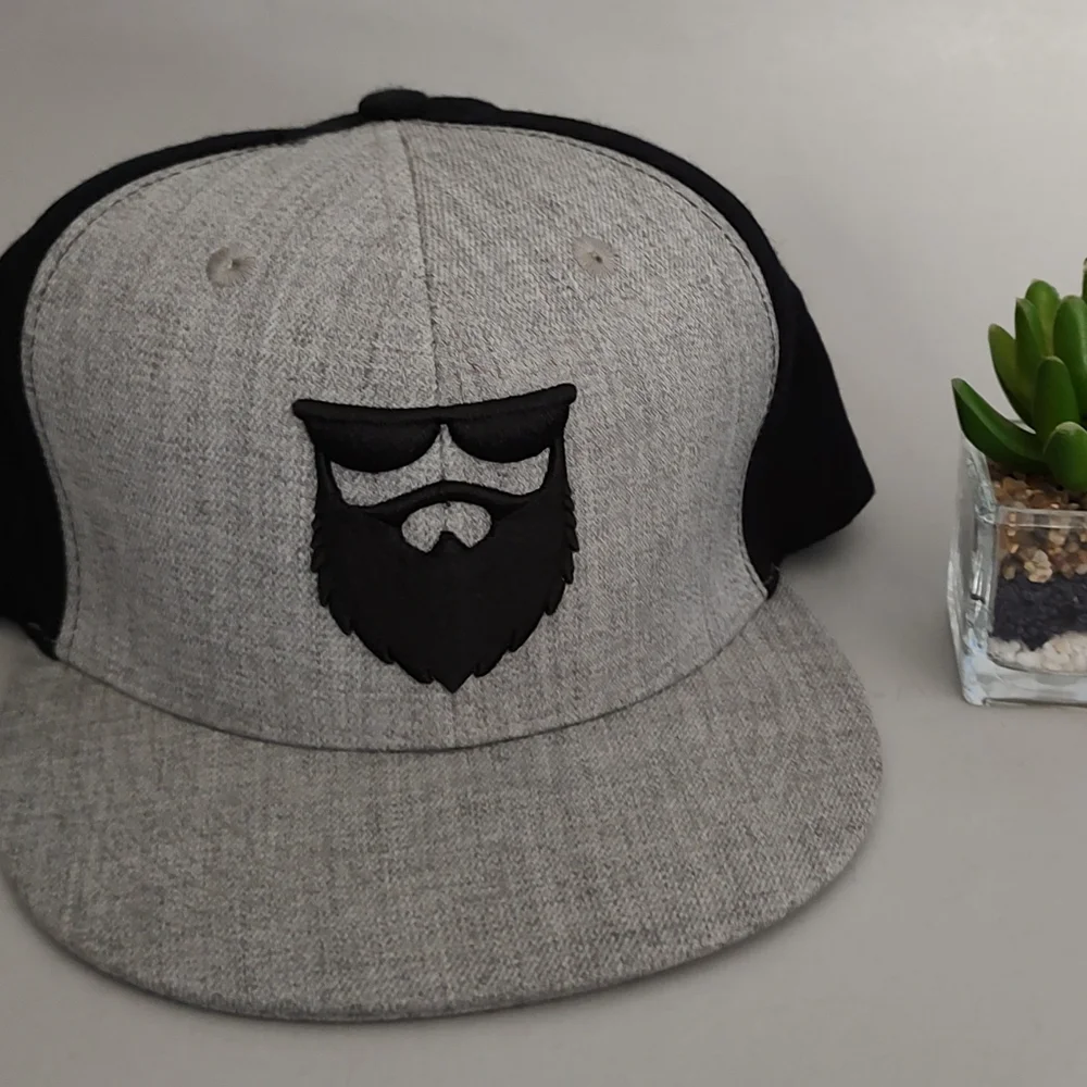 OG Beard  Men. Hat  Gray Size L/XL 58-60 Cm No Shave Life Perfect Condition
